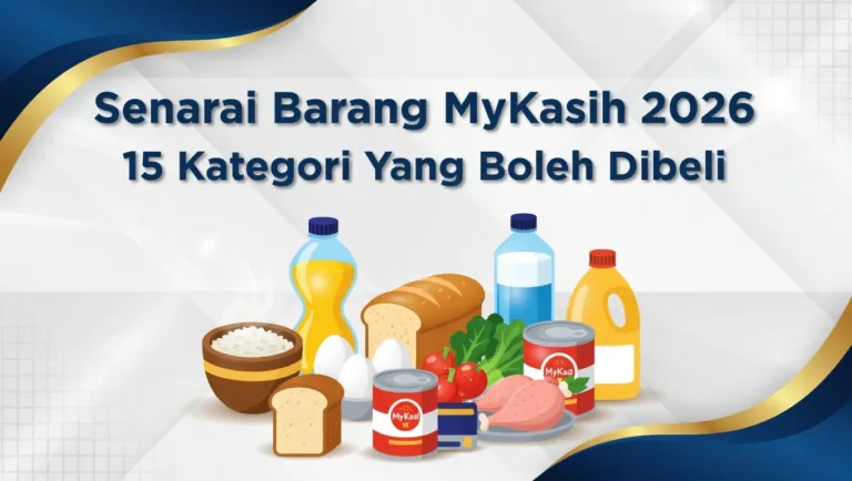 Senarai Barang MyKasih 2026 15 Kategori Yang Boleh Dibeli